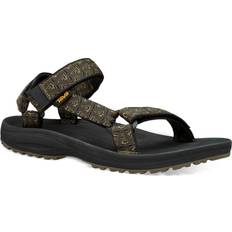 Grün - Herren Sandalen Teva Winsted - Black/Bamboo/Dark Olive