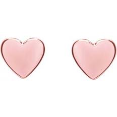 Ted Baker Harly Tiny Heart Earrings - Rose Gold