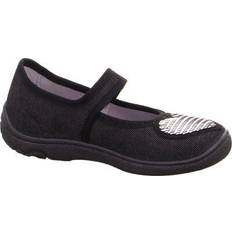 Superfit Svarta Tofflor Barnskor Superfit Belinda - Black