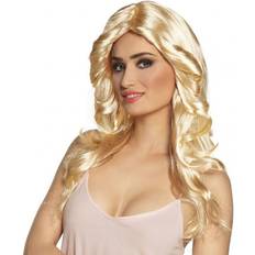 Dans & Disco Lange Pruiken Boland Pruik disco doll blond