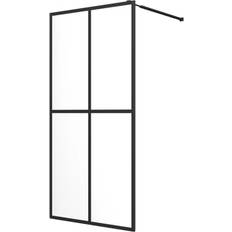 Black Shower Walls vidaXL 145679 800x1950mm