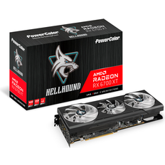 Radeon RX 6700 XT Grafikkort Powercolor Radeon RX 6700 XT Hellhound 12GB