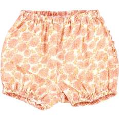 Wheat Ruffles Nappy Pants - Rose Flowers (5041d-282-2475)