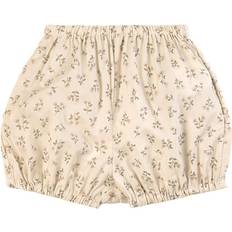 Wheat Ruffles Nappy Pants - Eggshell Flowers (5041d-266-3130)