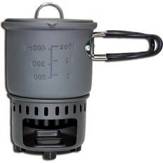 Esbit Retkeily ja Ulkoilu Esbit Solid Fuel Cookset 585ml (Aluminum, without non-stick coating)