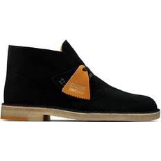 Clarks Desert Boot - Black Combi Suede