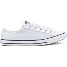 Converse all star low top leather white Converse Chuck Taylor All Star Dainty Leather Low Top W - White/Black