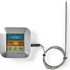 Argento Termometri da carne Nedis Digital Display Meat Thermometer