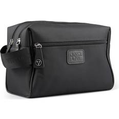 Vittorio 2 Room Washbag - Black