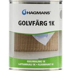 Gulvmaling - Udendørs maling på tilbud Hagmans 1K Gulvmaling Transparent 0.94L