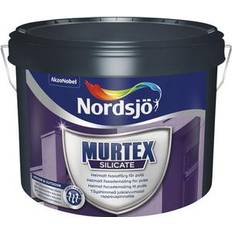 Fasadfärg vit 10l Nordsjö Murtex Silicate Putsfasadfärg White 10L