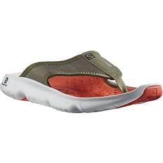 Salomon 45 ⅓ Sandalen Salomon Reelax Break 5.0 - Deep Lichen Green/White/Cherry Tomato