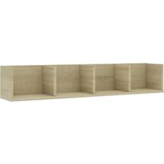 Beige Wall Shelves vidaXL 8013 Wall Shelf 100cm