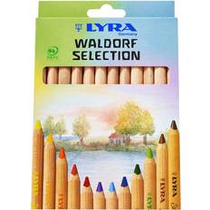 Waldorf Triangular Giant Colored Pencil 12-pack