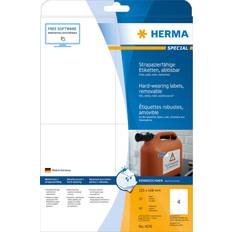Kontorsmaterial Herma Weatherproof film labels A4