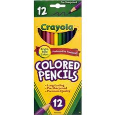 Giallo Matite Colorate Crayola Long Colour Pencils 12-pack