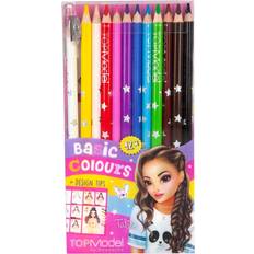 Amarillo Lápices de Color Top Model Crayons 12 pieces