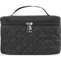 Einfarbig Kosmetiktaschen Gillian Jones Studio Beauty Box - Quilted Black