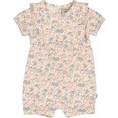 9-12M - Mädchen Playsuits Wheat Nanna SS - Flowers and Seashells (9406d-188-9054)