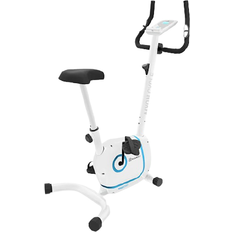 Machines de cardio Klarfit Myon Cycle Vélo d'appartement cardiotraining avec support tablette Inertie 12kg blanc