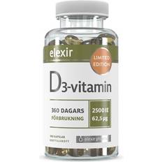 Elexir Pharma D3-Vitamin 2500 IE 360 st
