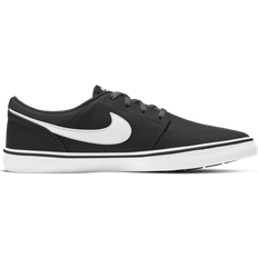 Nike Portmore 2 Solar Canvas SB 'Black White' - Men's