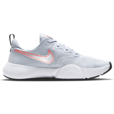 NIKE Dame - Grå Sko NIKE SpeedRep W - Football Grey/Bright Crimson/Dark Smoke Grey/Football Grey