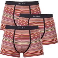 Man - Striped Men's Underwear Paul Smith Trunk 3-pack - Multi