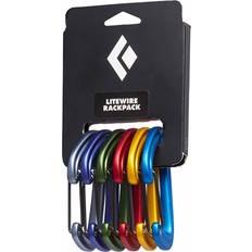 Escalade Traditionnelle Mousquetons Black Diamond Pack de mousquetons pour l'escalade et l'alpinisme LiteWire Rackpack