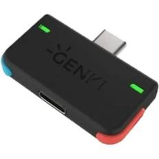 Gaming Accessories Genki Switch BT Audio Adapter - Neon Red/Blue