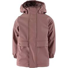 Varmt foret Regnjakker Børnetøj Wheat Ajo Thermo Rain Coat - Dusty Lilac (7389c-975-1239)