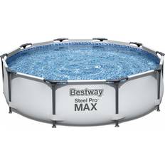 Bestway Itsestään Pysyvät Uima-altaat Bestway Steel Pro Max Pool Ø3.05x0,76m