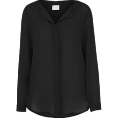 Vila M Hemden Vila Lucy L/S Shirt - Black