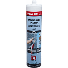 Svarta Trälim Danalim Montage Extra MS 292 Black 1st
