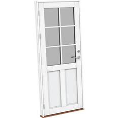 Sparvinduer FD1206 Yderdør Klart glas (60x158.5cm)