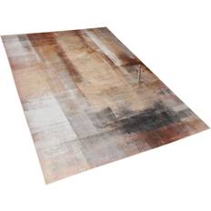 Beliani Trabzon Röd, Vit, Beige, Brun 140x200cm