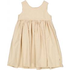 Wheat Pinafore Wrinkles Dress - Taffy Stripe (5200-5088)