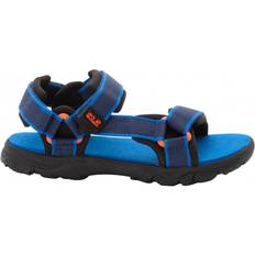 Lycra Sandalen Jack Wolfskin Jack Wolfskin Kid's Seven Seas 3 - Blue/Orange