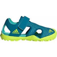 Adidas Leather Sandals adidas Kid's Captain Toey - Acid Mint/Solar Yellow/Active Tint