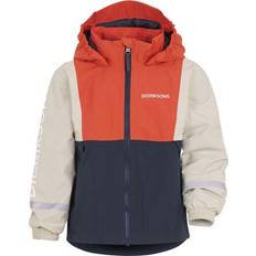 Gutter Skalljakker Didriksons Block Kid's Jacket - Poppy Red (503585-424)