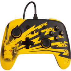 PowerA Nintendo Switch Gamepad PowerA Gamepad Pokmon Enhanced Wired Pikachu Lightning 1516985-01