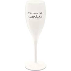 BPA-fritt Champagneglas Koziol You Are My Sunshine Champagneglas 10cl 6st