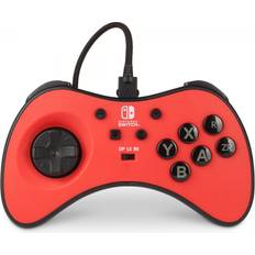 Gamepads PowerA Fusion Wired Fightpad (Switch, PS4, Xbox One) - Red