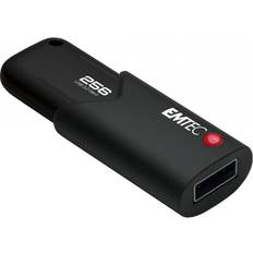 Emtec Clé USB 3.2 Gen 1 Click Secure 256 Go Noir