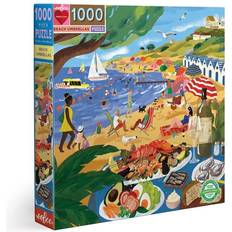 Jigsaw Puzzles Eeboo Beach 1000 Pieces