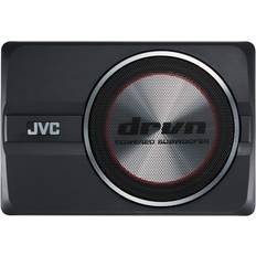 Déclencheur 12V Haut-parleurs pour Bateaux et Voitures JVC CW-DRA8 Caisson de Basses Compact 8" 250W