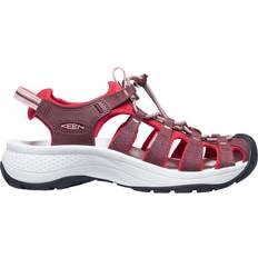 Fast Lacing System - Women Sandals Keen Astoria West - Andorra/Red Dahlia