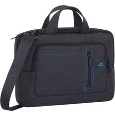 Resistente all'acqua Cartelle Rivacase Alpendorf Laptop Bag 13.3-14'' - Black