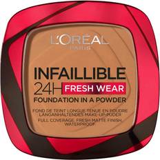 Infallible powder foundation L'Oréal Paris Infallible 24H Fresh Wear Foundation in a Powder #330 Hazelnut