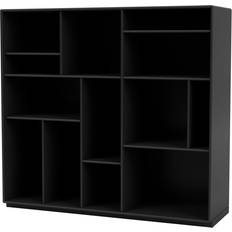 Valnöt - Vita Hyllor Montana Furniture Mega 201801 Hyllsystem 115.2x103.8cm